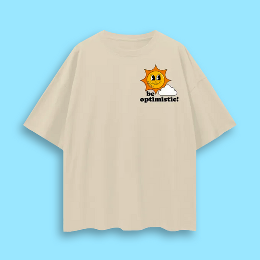 'Be Optimistic!' Loose Tee