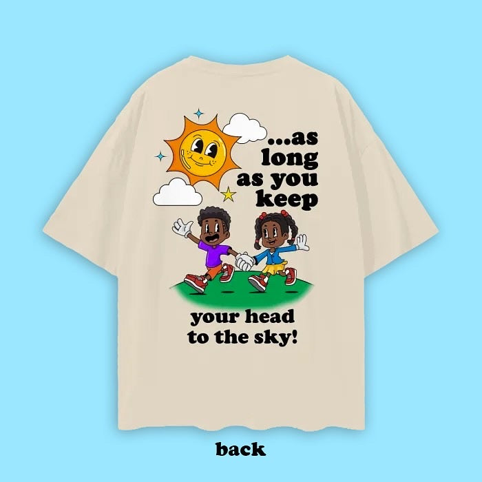 'Be Optimistic!' Loose Tee