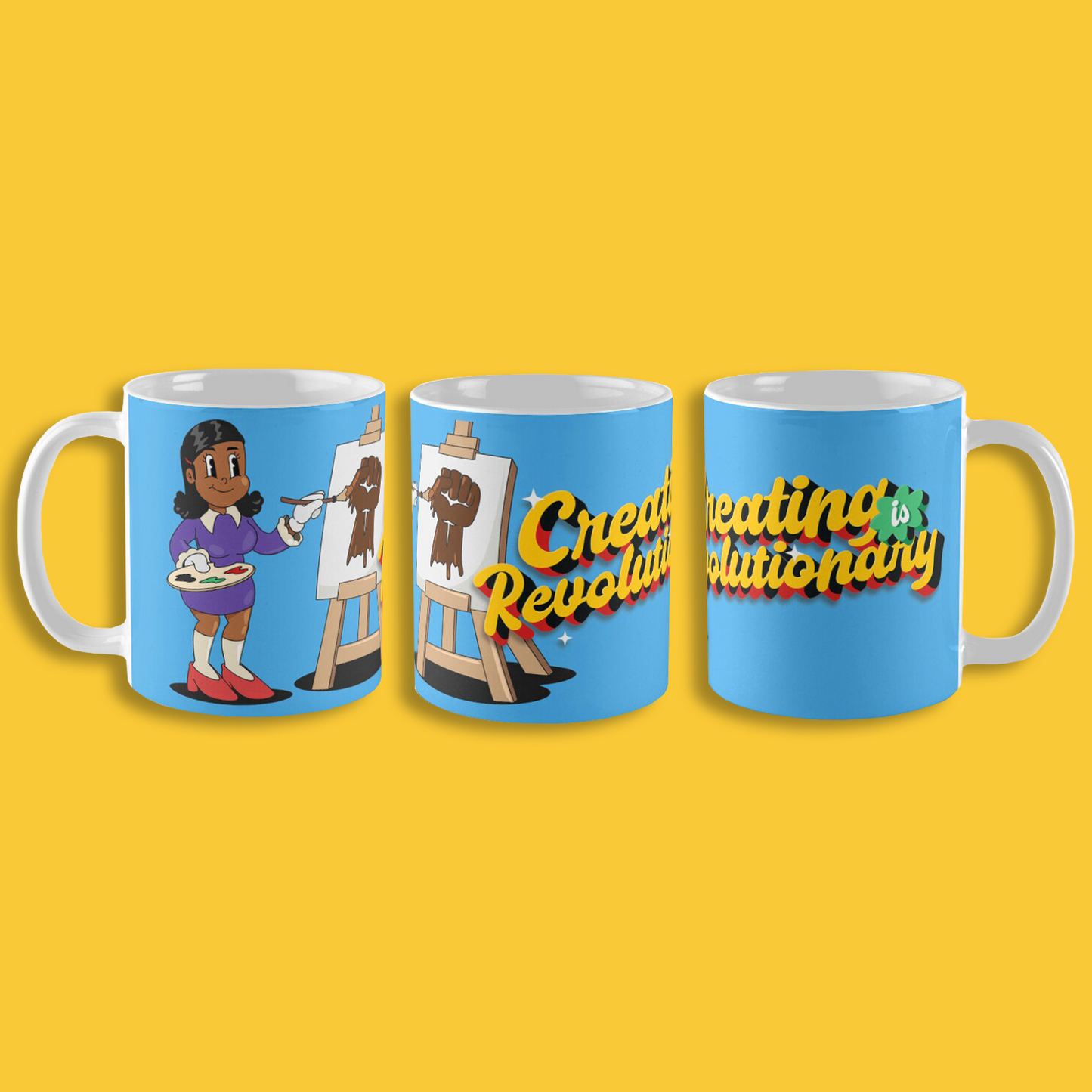 'Creating Is Revolutionary' (Mug)