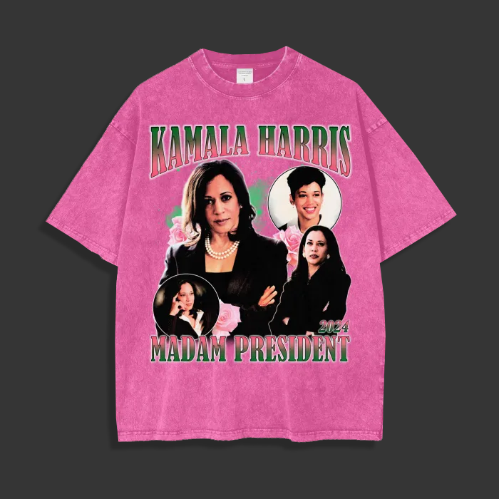 'HU Kamala' (Snow Washed Tee)