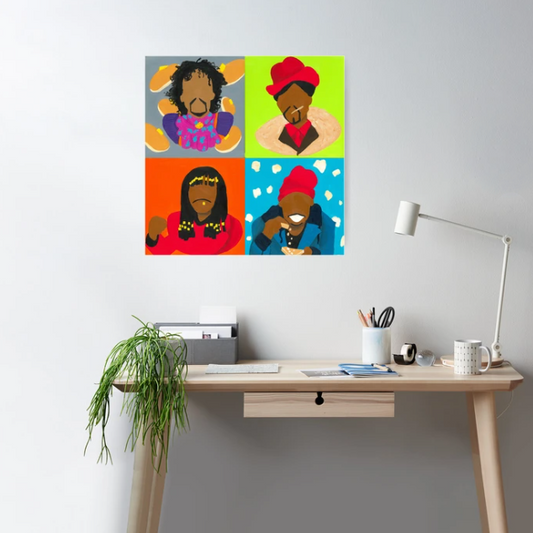 Betta Not Bring Yo Kids (Poster Print)