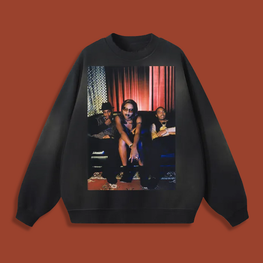 'Firm Fiasco' Fleece Crewneck