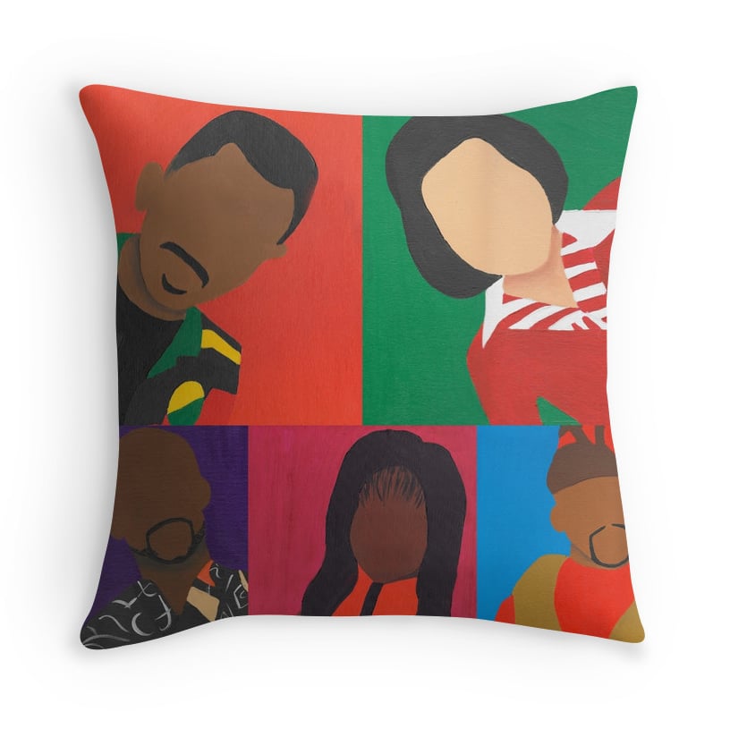 "You So Craaaazy" Throw Pillow