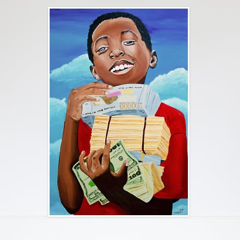 Feeling Tall (Poster Print & Original)