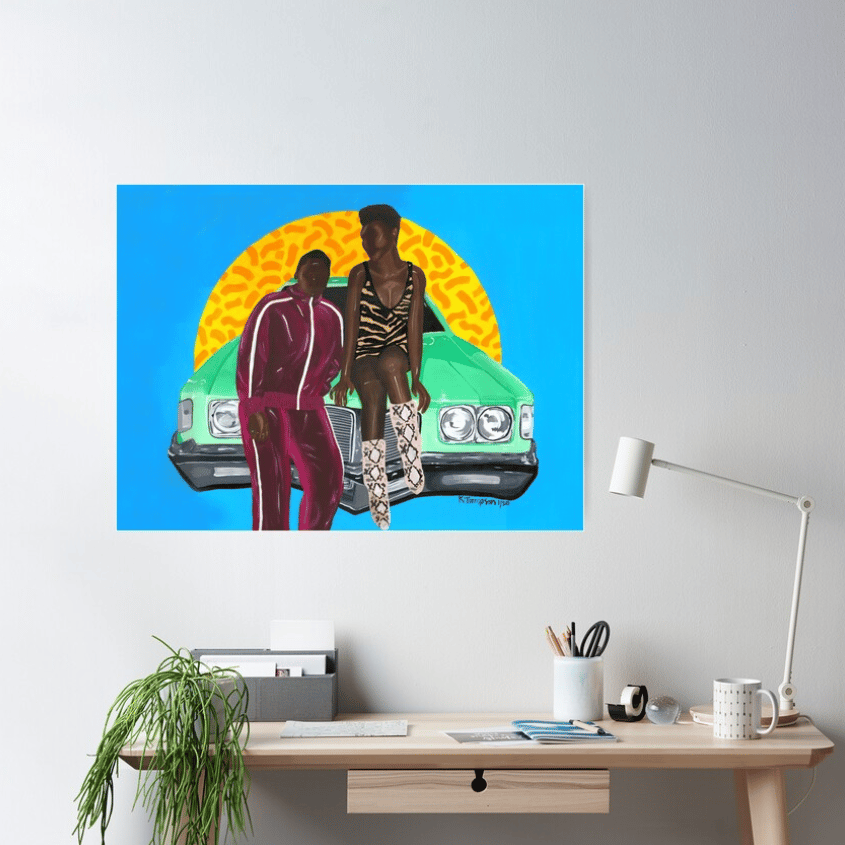 Angela & Earnest (Print & Original)