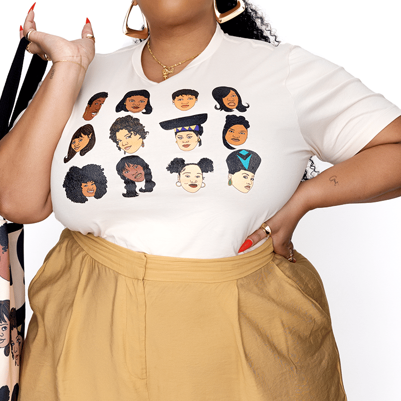 THE ICONS Tee (Cream)
