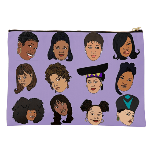 The "ICONS" Clutch (Purple)
