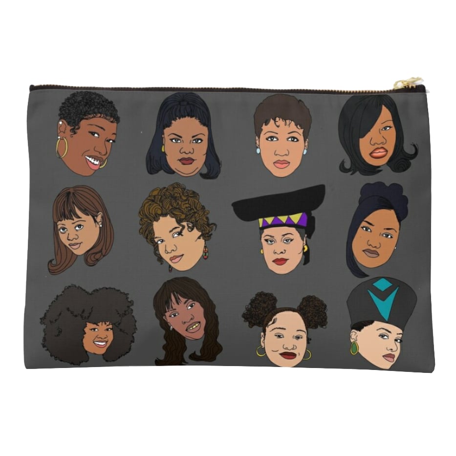 The "ICONS" Clutch (Dark Grey)