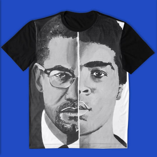 Malcolm/Ali (All Over Print Tee)