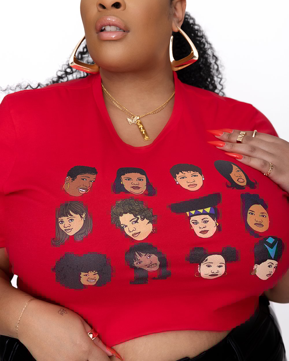 THE ICONS Tee (Red)