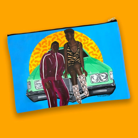 The "Angela & Earnest" Clutch & Tote