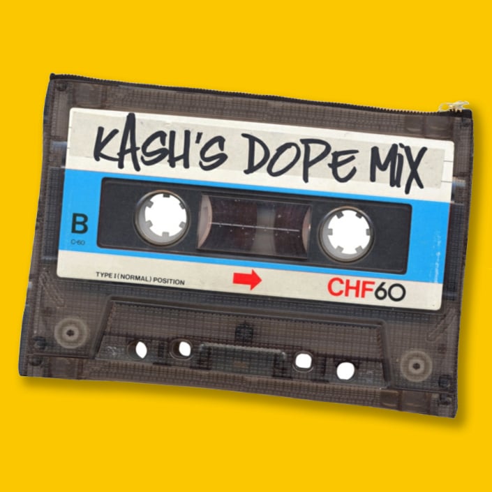 The "Custom Winter Mixtape" Clutch