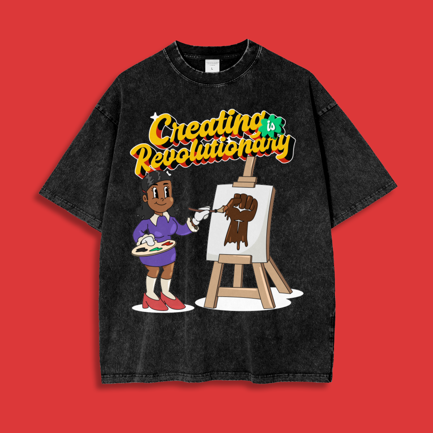 'Creating Is Revolutionary' Tees