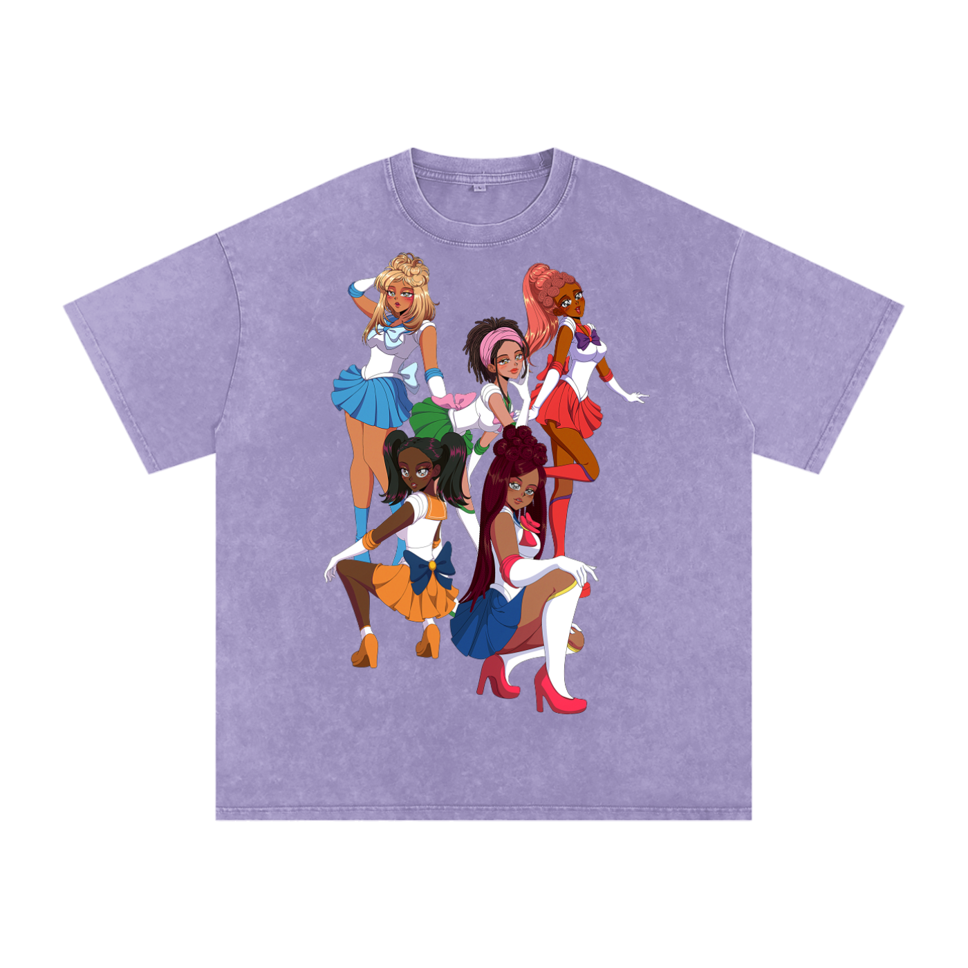 'Sailor Baddies' (Snow Washed Tees)