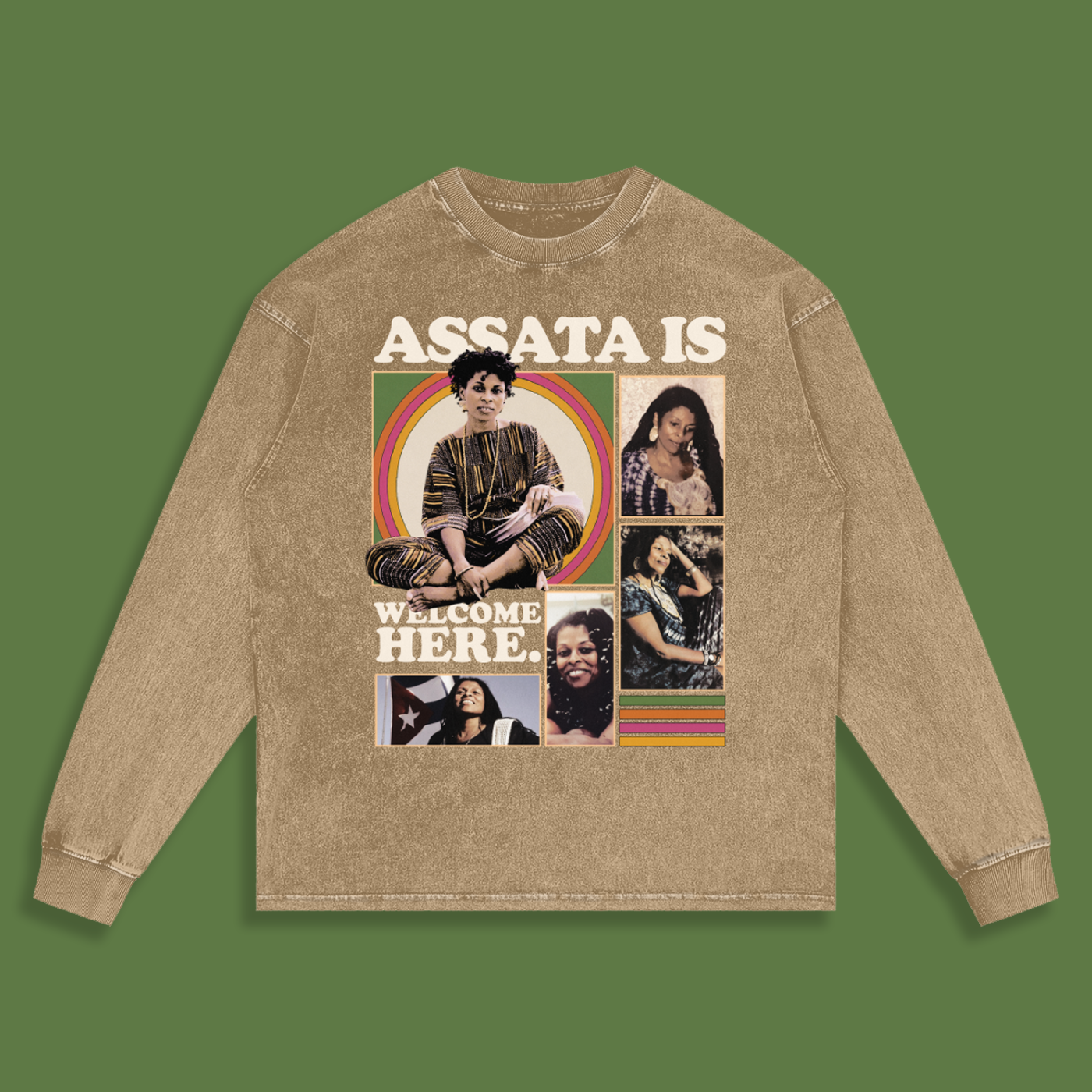 'Assata Is Welcome Here' Tees