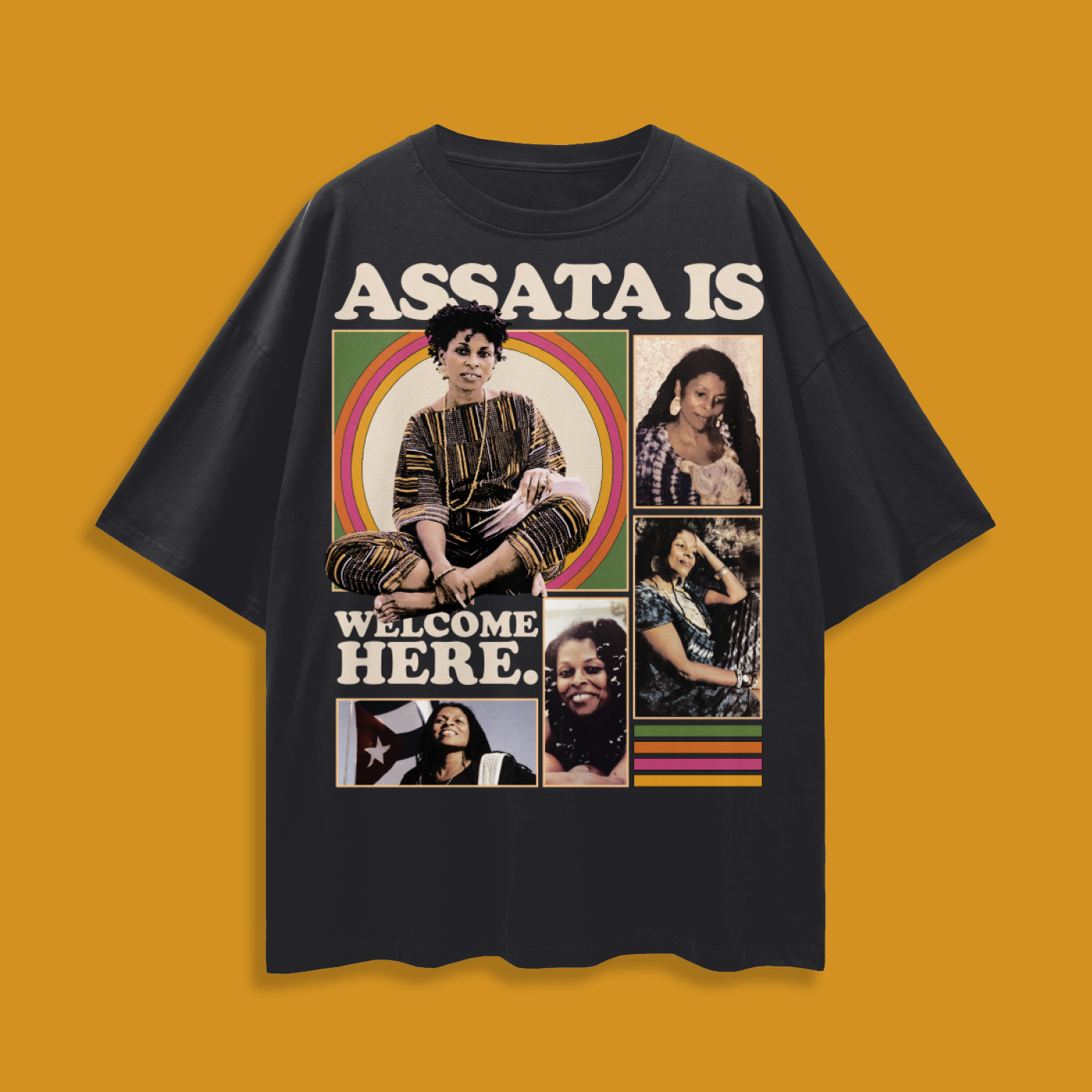 'Assata Is Welcome Here' Tees