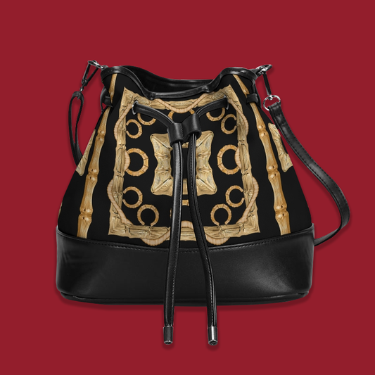 'Bamboo Banga' Bucket Bag