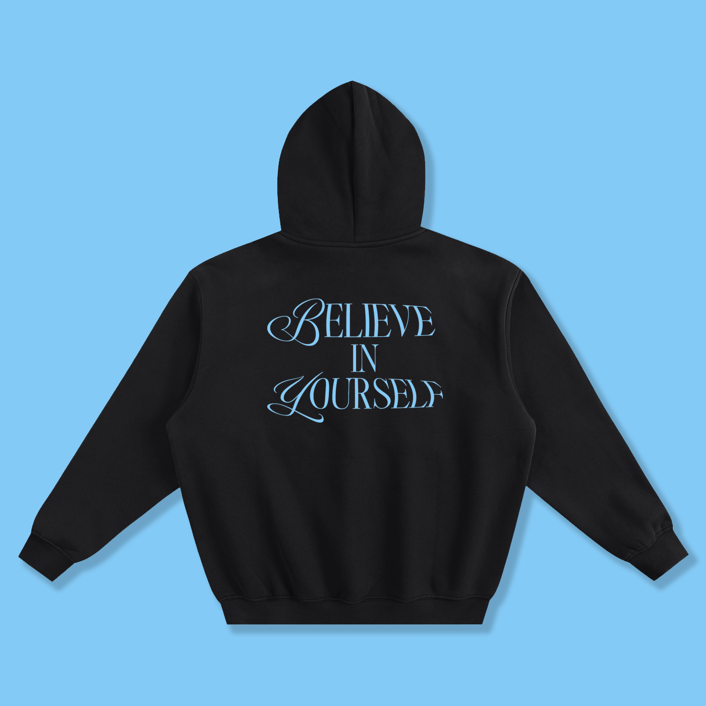 ‘As I Believe In You’ Boxy Fleece Hoodie