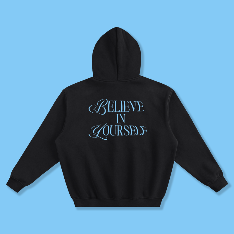 ‘As I Believe In You’ Boxy Fleece Hoodie