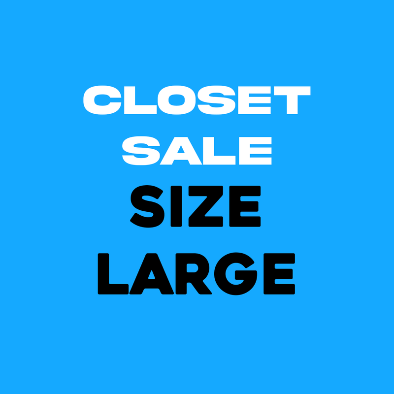 SIZE LARGE CLEARANCE