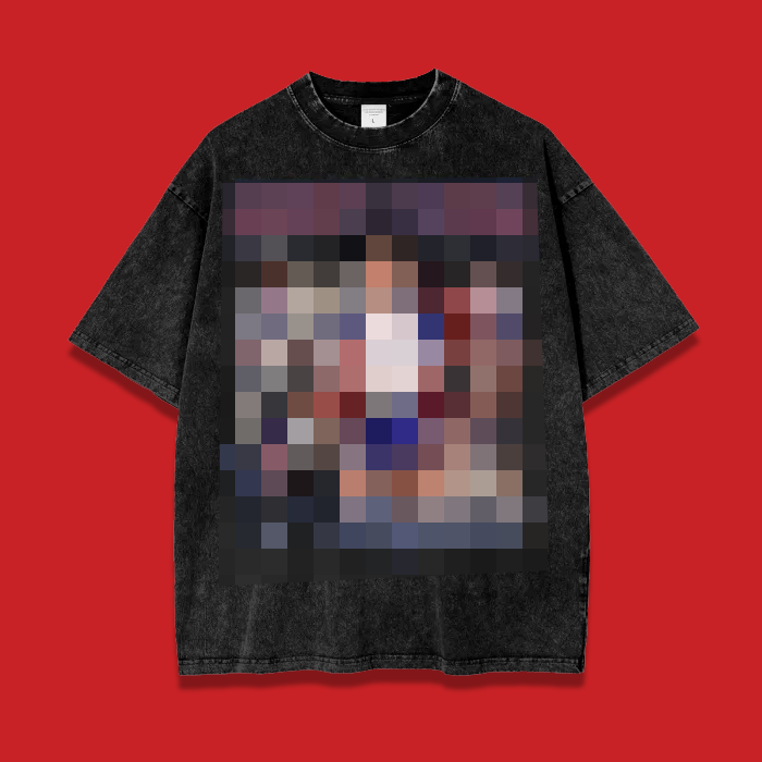 'U.S.Bey' (Limited Snow Washed Tee)