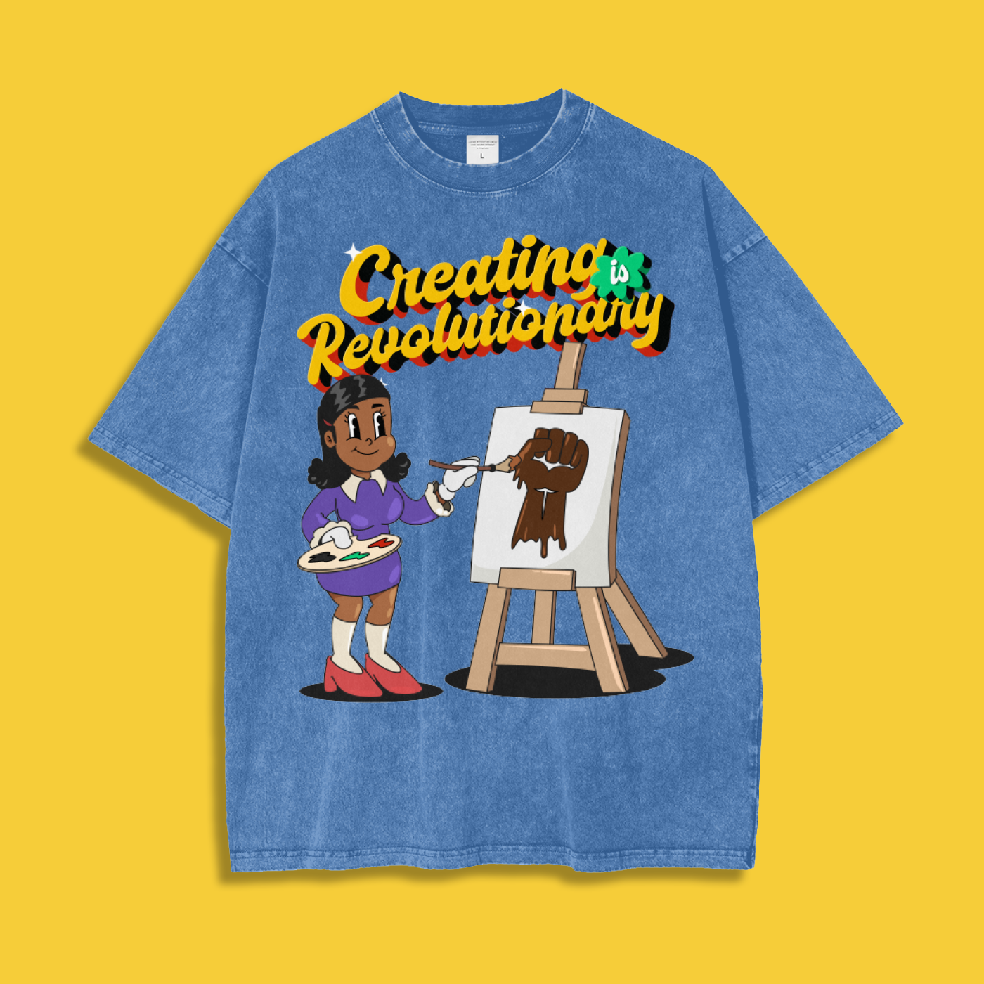 'Creating Is Revolutionary' Tees