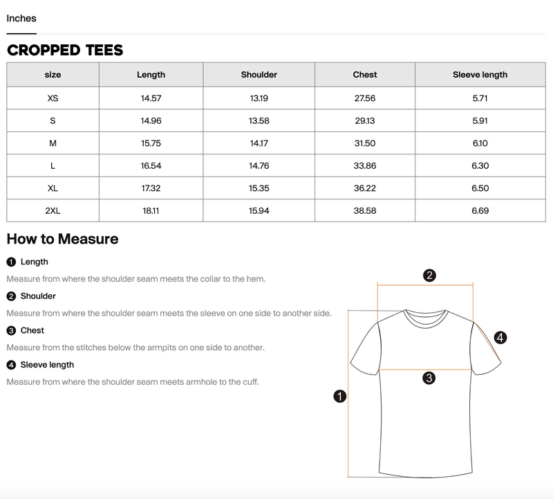 'Somebody Loves Me' Cropped Tees