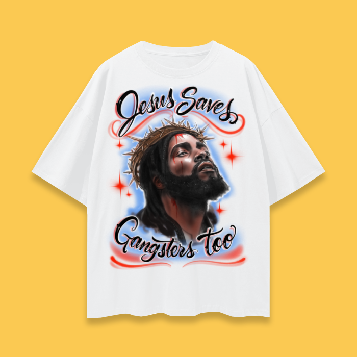 'Jesus Saves' Loose Tee