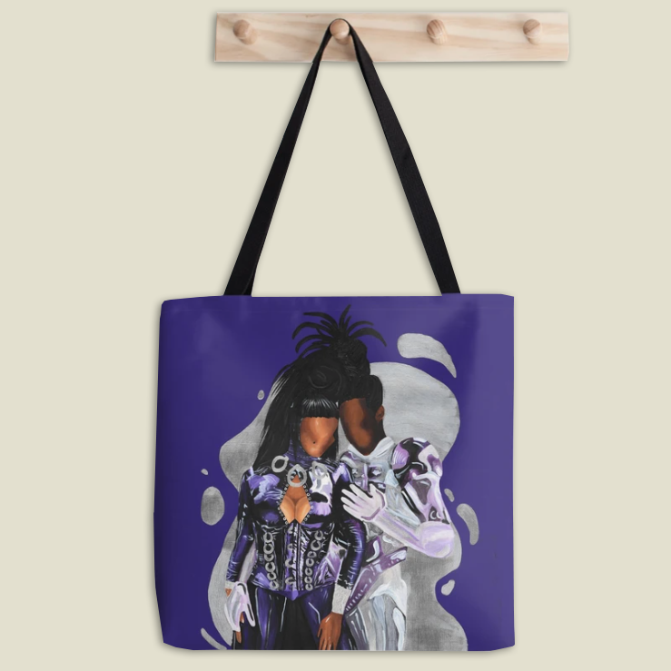 The "Liquid Dream" Clutch & Tote