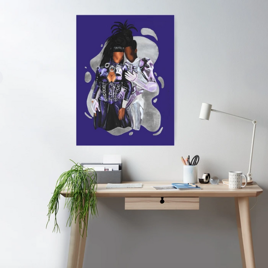 'Sailor Baddies' Poster Print