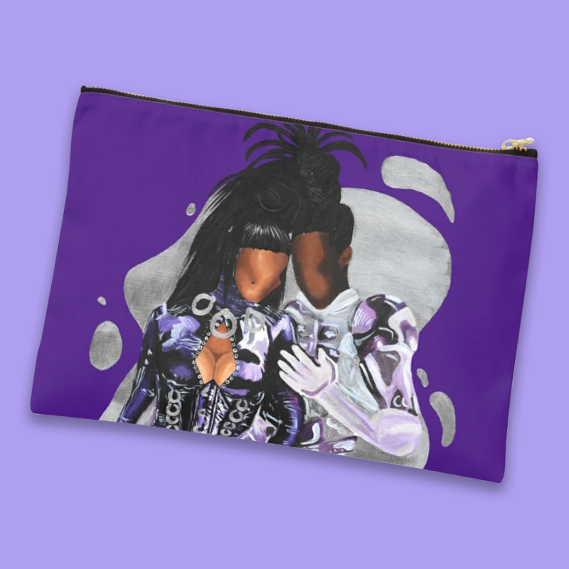 The "Liquid Dream" Clutch & Tote