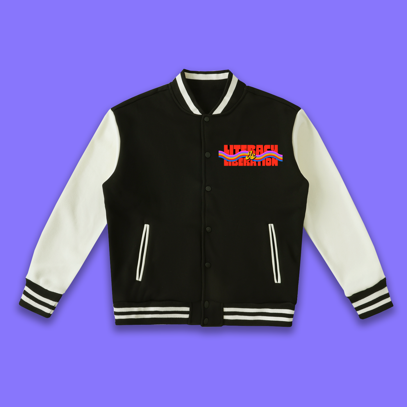 'Literacy Is Liberation' Varsity Fleece