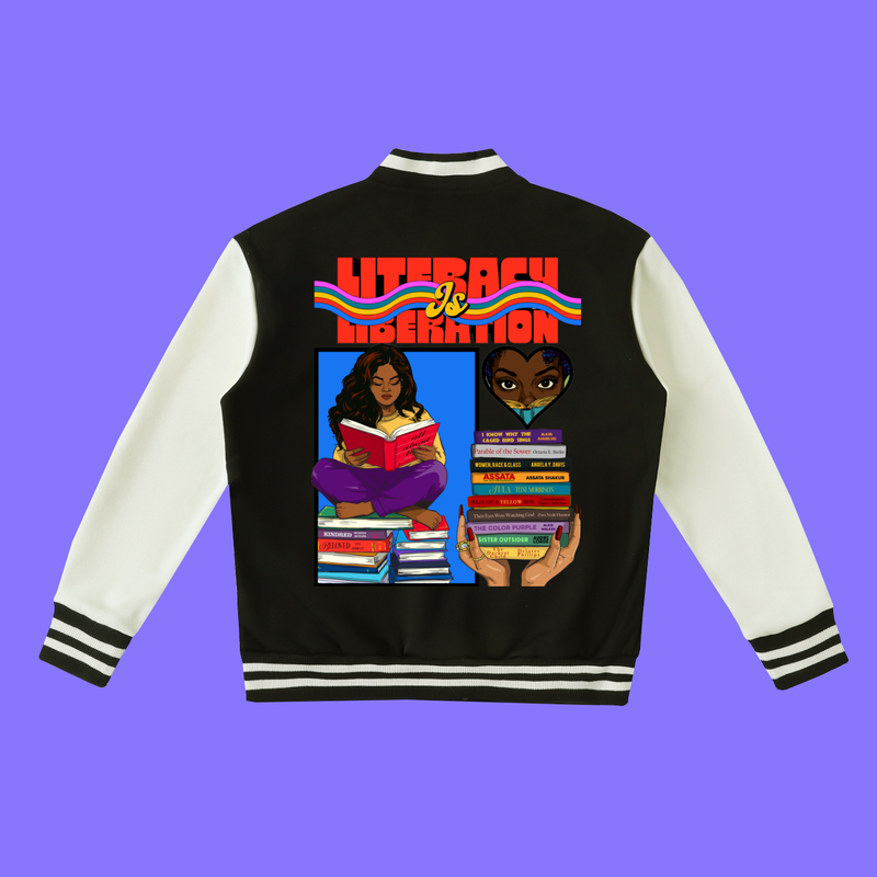 'Literacy Is Liberation' Varsity Fleece