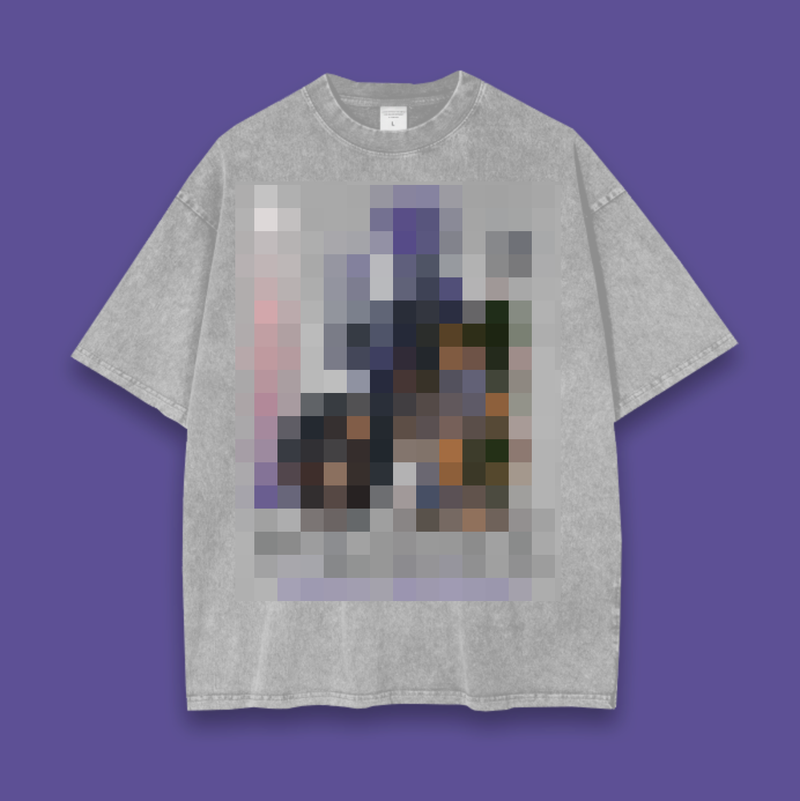 'Chromed Out' (Snow Washed Tee)