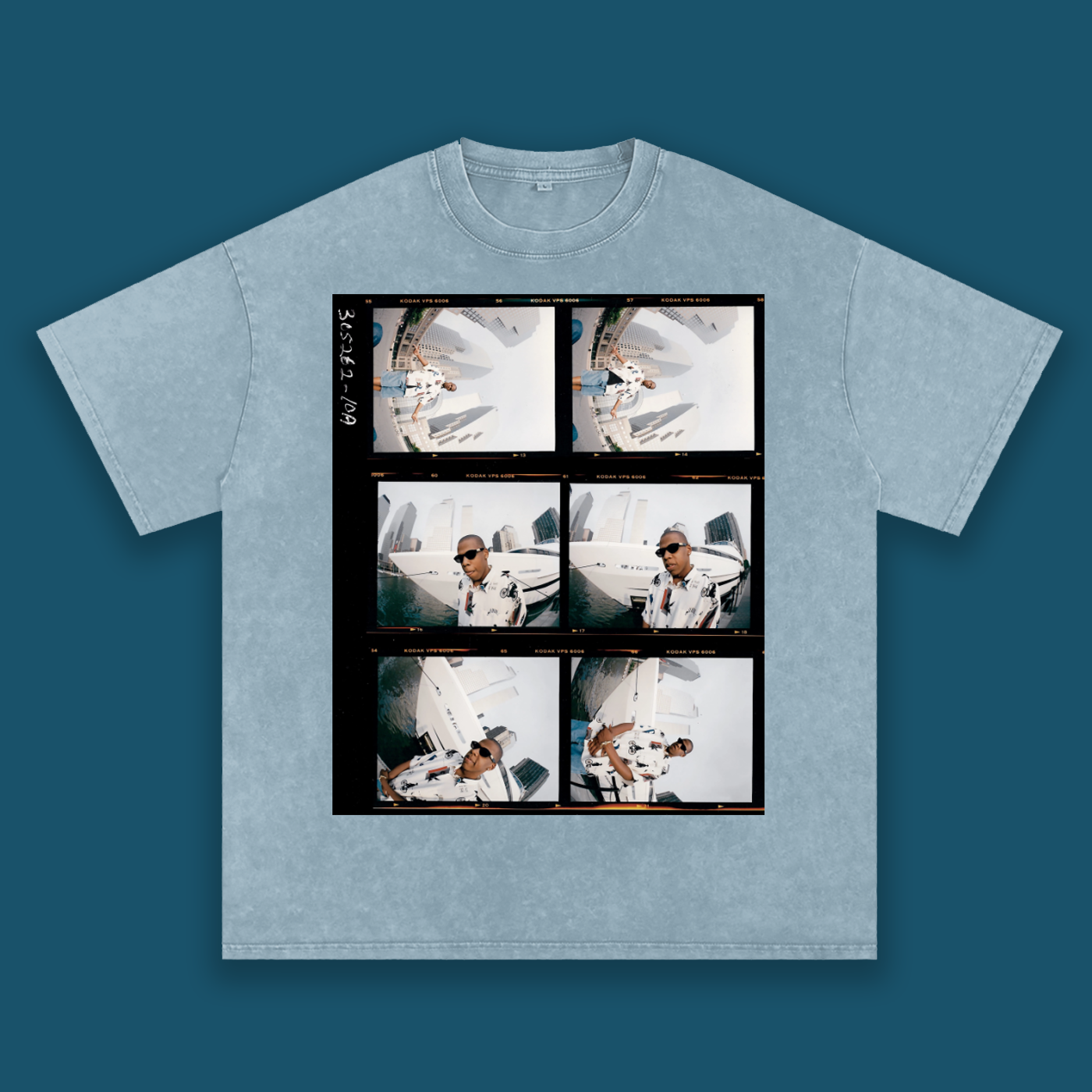 'Politics As Usual' Snow Wash Tee