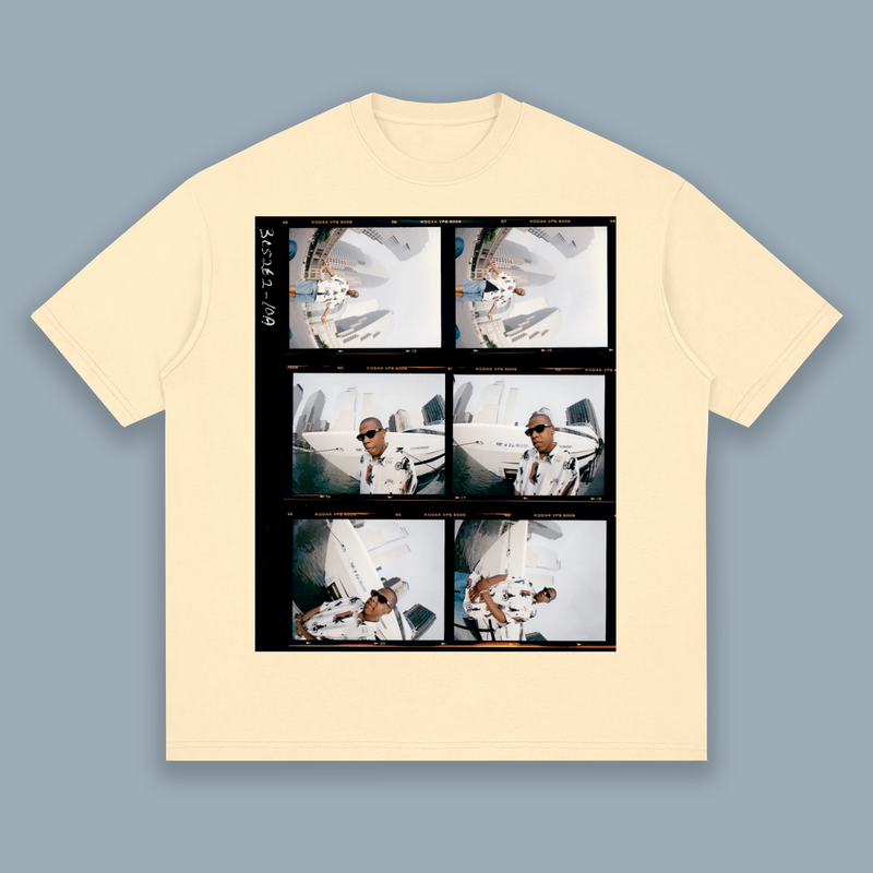 'Politics As Usual' Snow Wash Tee