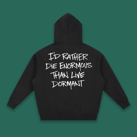 ‘GS300’ Oversized Boxy Fleece Hoodie