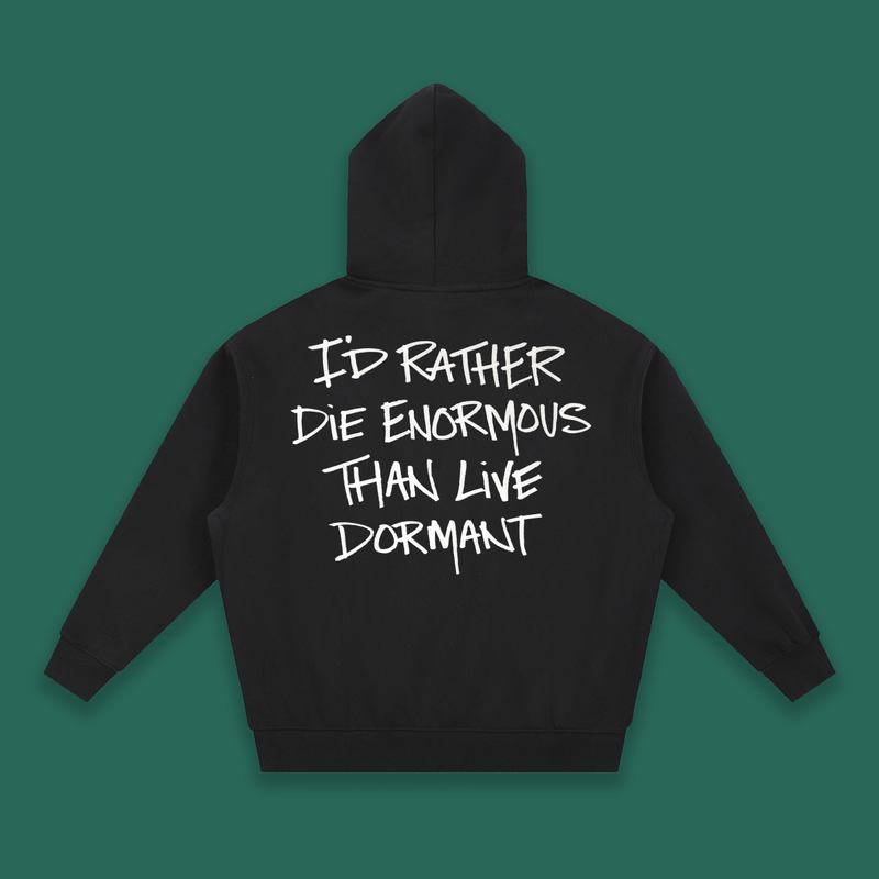 ‘GS300’ Oversized Boxy Fleece Hoodie