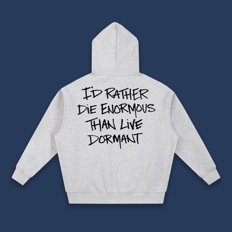 ‘GS300’ Oversized Boxy Fleece Hoodie