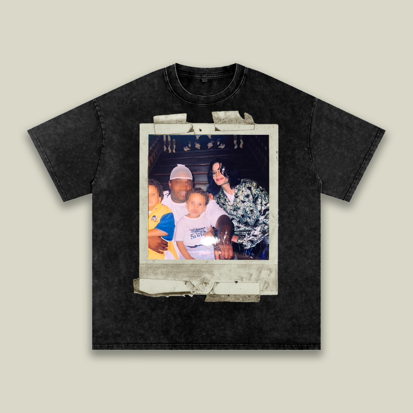 'Money Mike' Snow Wash Tee