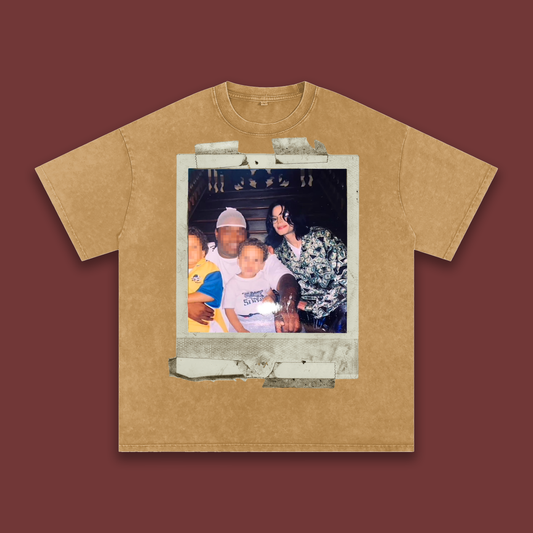 'Money Mike' Snow Wash Tee