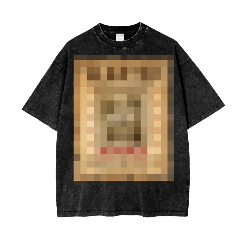 'AMW' Snow Wash Tee