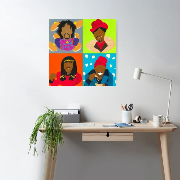 Betta Not Bring Yo Kids (Poster Print)