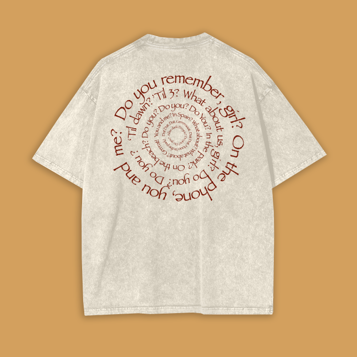 'Do You Remember?' (Snow Washed Tee)