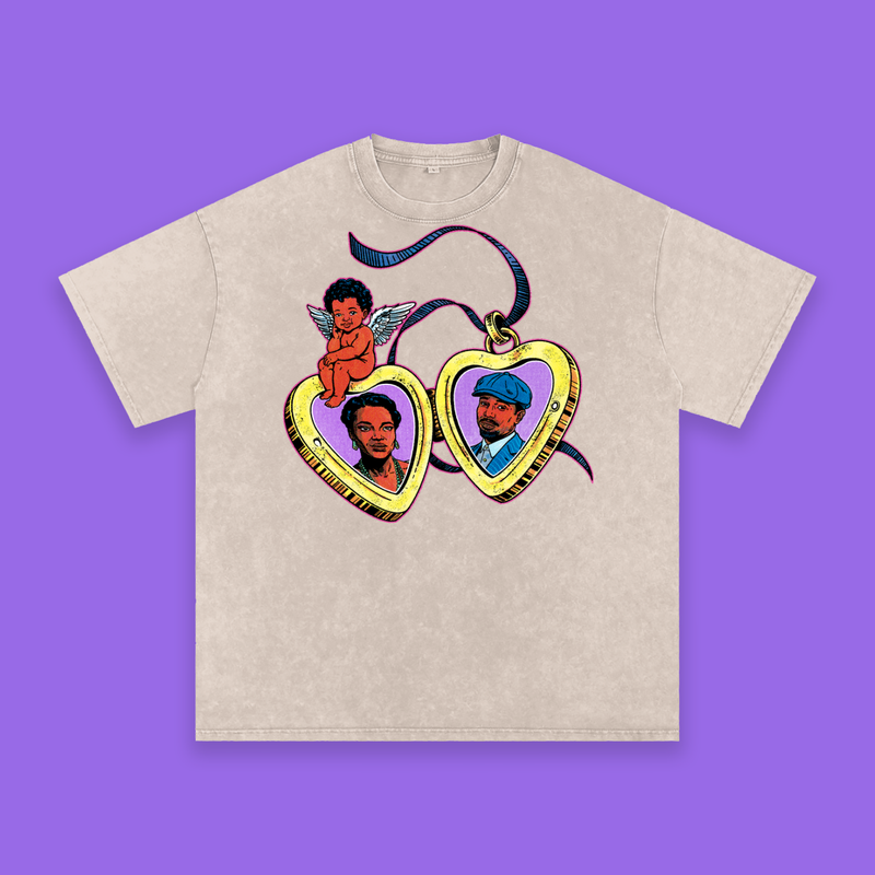 'Elijah's Parents' Snow Wash Tee