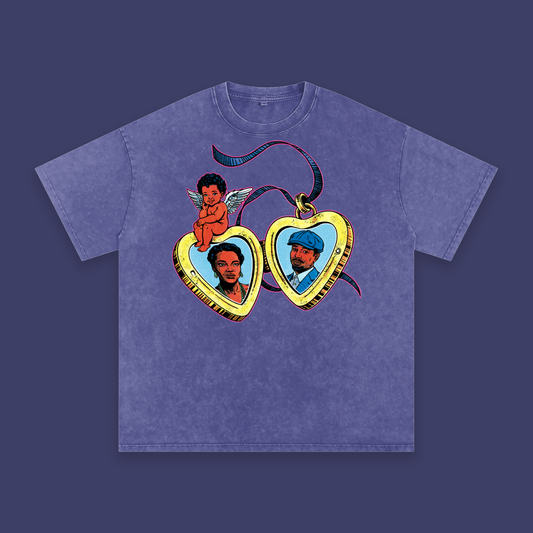 'Elijah's Parents' Snow Wash Tee