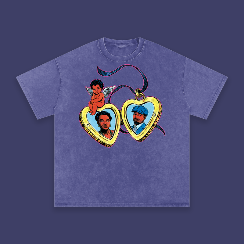 'Elijah's Parents' Snow Wash Tee