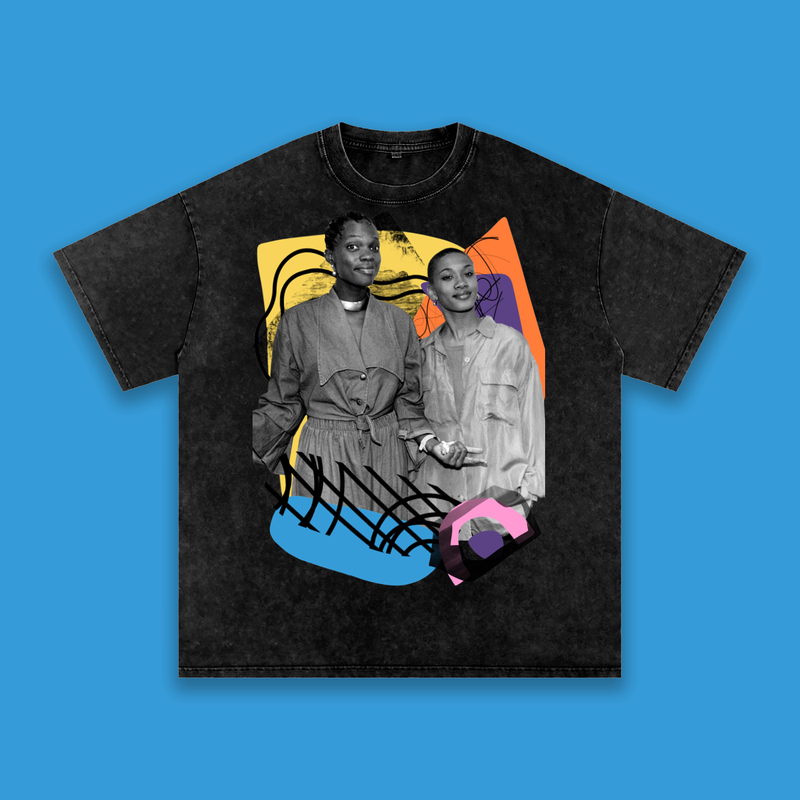 'Groove Thang' Snow Wash Tee