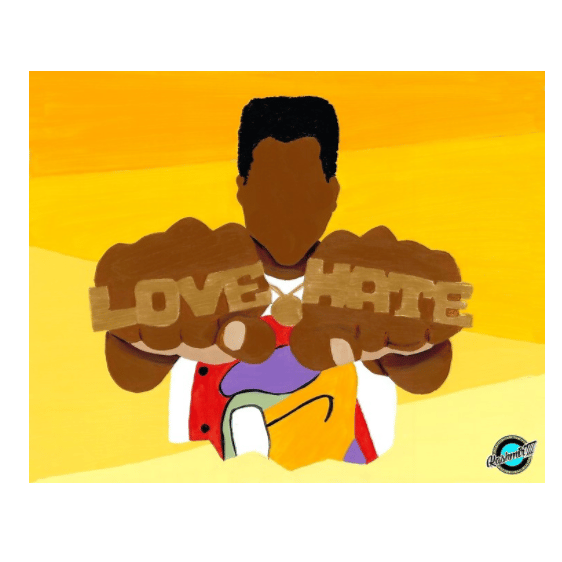 LoveHate. (Poster Print)