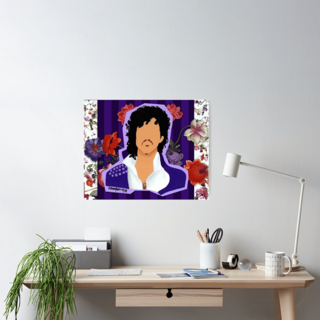 Purple Paisley (Poster)